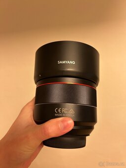 SAMYANG 85 mm f/1,4 AF pro Canon EF - 4