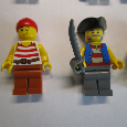 Lego figurky piráti vojáci a dělo středověk a příslušenství - 4