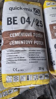 Sypké, stavební materiál - Beton, cement,lepidla, omítky.. - 4