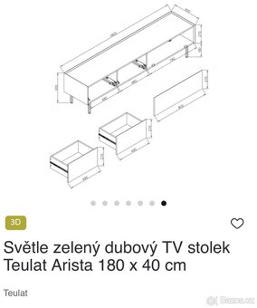 TV stolek Arista - 4