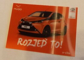 Toyota AYGO – měnící se reklamní karta - 4