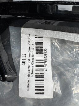 RÁMEČEK MŘÍŽKY MLHOVÉ SVĚTLA GTI PRO . VW GOLF 7 - 4