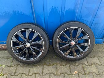 Alu disky ŠKODA RAPID,FABIA R16 (černé orig.) - 4
