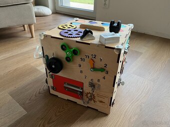 Montessori didaktická kostka - 4