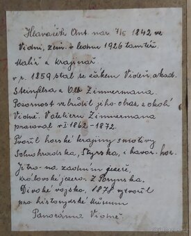 Anton Hlaváček - Chata v horách - obraz - 4