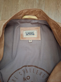 Pánská CAMEL Active kožená bunda vel. 54 XL jako nová - 4