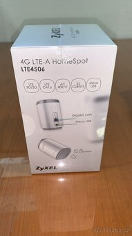 ZyXEL WiFi HomeSpot router 4G Dual-Band LTE4506 - 4