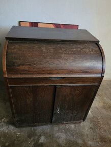 Skříňový retro gramofon - Supraphon H12 + vinylové desky - 4