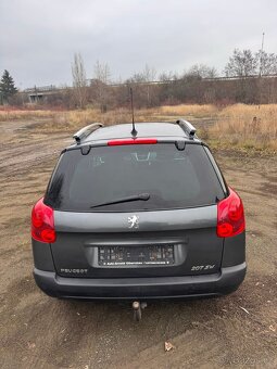 Peugeot 207 sw 1.6 benzín 88kw Nová Stk, první majitel - 4