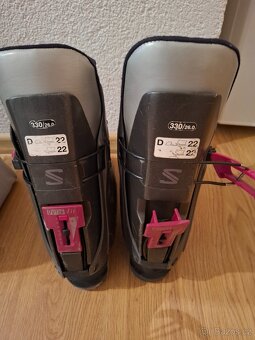 Sjezdové lyže +boty - 4