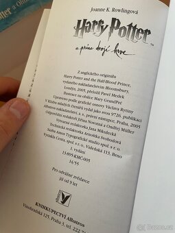 Harry Potter 4,5,6 první vydání - 4