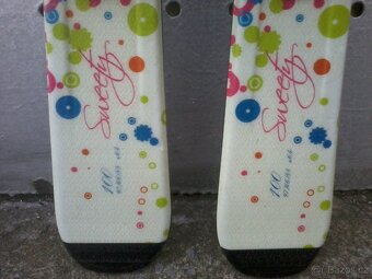 Dětské dívčí lyže Tecno pro 100cm. - 4