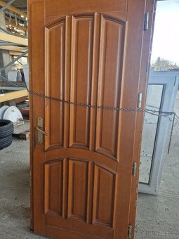Dveře dubové vchodové - 4
