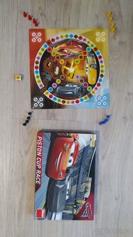 puzzle Blesk Mc Queen, dalsi auta, deskovka Mc Queen - 4