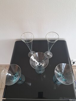 Sklenice na vino,sampus - retro. - 4