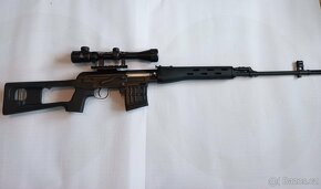 Airsoft SVD Dragunov celokov 170 m/s + CO2 Upgrade - 4