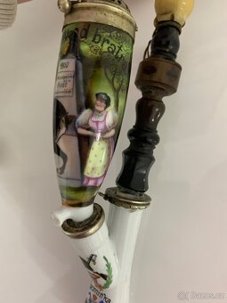 Porcelánová vojenská fajfka - 4
