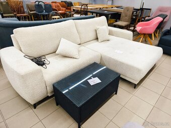 Nepoužitá sedací souprava el. rozkládací na jednolůžko - 4