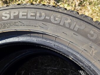 2ks zánovních zimních pneu Semperit Speed-Grip 5 215/55/17 - 4