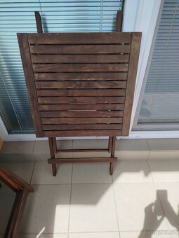 IKEA zahradní/balkonový set BOLLÖ - 4