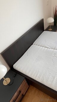 Postel 196x155cm na miru, zpevnena, vcetne matraci - 4