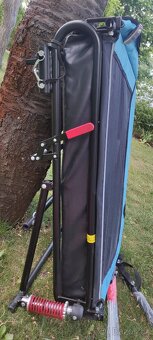 Klarfit Husky Vario přívěs pro psa 2v1 modrý - 4