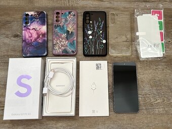Samsung Galaxy S21 FE 5G Fialovy - TOP stav - 4