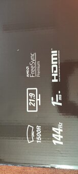 Herní zaoblený monitor AOC CU34G2X Gaming - 4