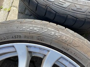 Alu kola Opel Astra s letní pneu 225/45/17 - 4