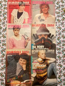 Retro časopisy Praktická žena roky 1975-1991 - 4