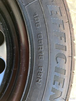 rezerva Scala Fabia Polo Ibiza 5x100x57,1 pneu 185/65 R15 - 4