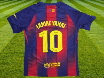 dres YAMAL FC Barcelona home edition 25/26 s číslom 10 - 4