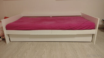 Rozkládací dětská postel, 2x 190x90 cm včetně matrací - 4