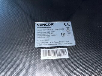 Sencor SCP 5303GY indukční vařič - 4