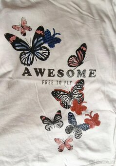 NÁDHERNÉ OBLEČENÍ, KVALITNÍ BAVLNA, VEL 134-140, PC VYSOKÁ - 4