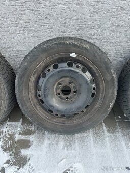 Plechové disky Škoda Fabia 5x100 r15 zimní - 4