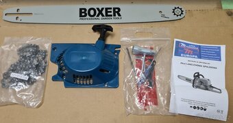 Benzinová řetězová pila. - 4