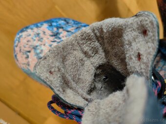 Zimní barefoot kožené boty s membranou Koel - 4