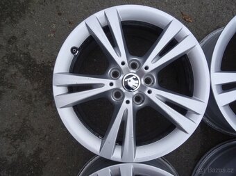 Alu disky origo Škoda, 17", 5x112, ET 54, šířka 7,5J - 4