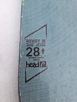 Prodám snowboard zn. Head délky 128 cm - 4