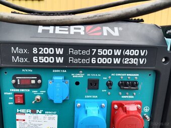 Prodám elektrocentrálu Heron - 4
