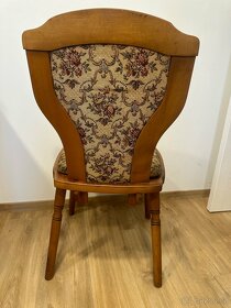 6 kusů dřevěných židlí na chalupu - 4