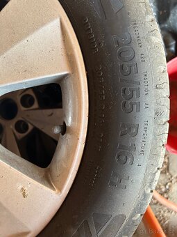ALU škoda Octavia 3 letní 205/55 r16 Continental - 4