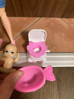 těhotná panenka barbie čeká dvojčata +ken - 4