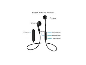 ZÁRUKA,NOVÉ Bezdrátová, sportovní bluetooth sluchátka - bílá - 4