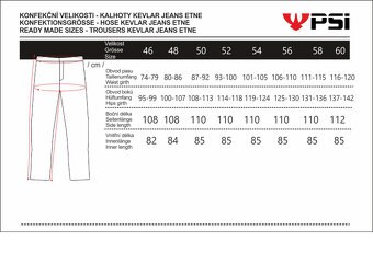 Moto kalhoty KEVLAR JEANS ETNE - PSI HUBIK - 4