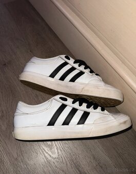 Pánské boty Adidas Matchcourt white core Black gum - 4