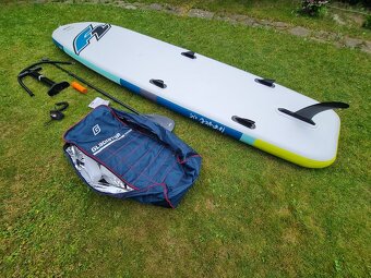 Paddleboard F2 Travel WS 12´6"x35" výborný stav, rodinný - 4