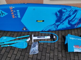 Paddleboard, iSUP, surf Aquatone Wave 335 cm nosnost 145 kg - 4