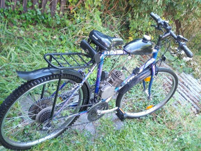 MOTO KOLO MOPED 80ccm cyklo velo PŘÍDAVNÝ MOTOR - 4